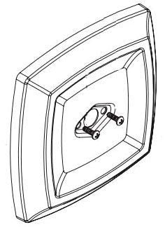 Moen 200737 M-Core Diverter Escutcheon Kit Kit, Orb