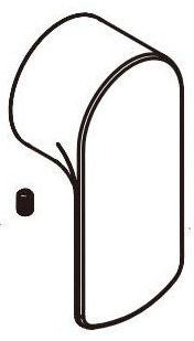 Moen 200806 M-Core Handle Kit, Chr