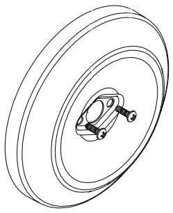 Moen 200808 M-Core Escutcheon Kit, Bg