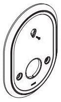 Moen 200817 M-Core Escutcheon Kit, Bl