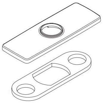 Moen 201722 Escutcheon Service Kit