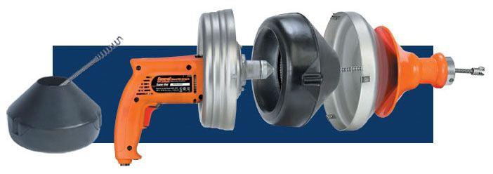 General Wire 100030 Super-Vee Package with 25HE1 (25' x 1/4") & 25HE2 (25' x 3/8") Cables + HECS Cutter Set + Extra Cartridge + Carrying Case