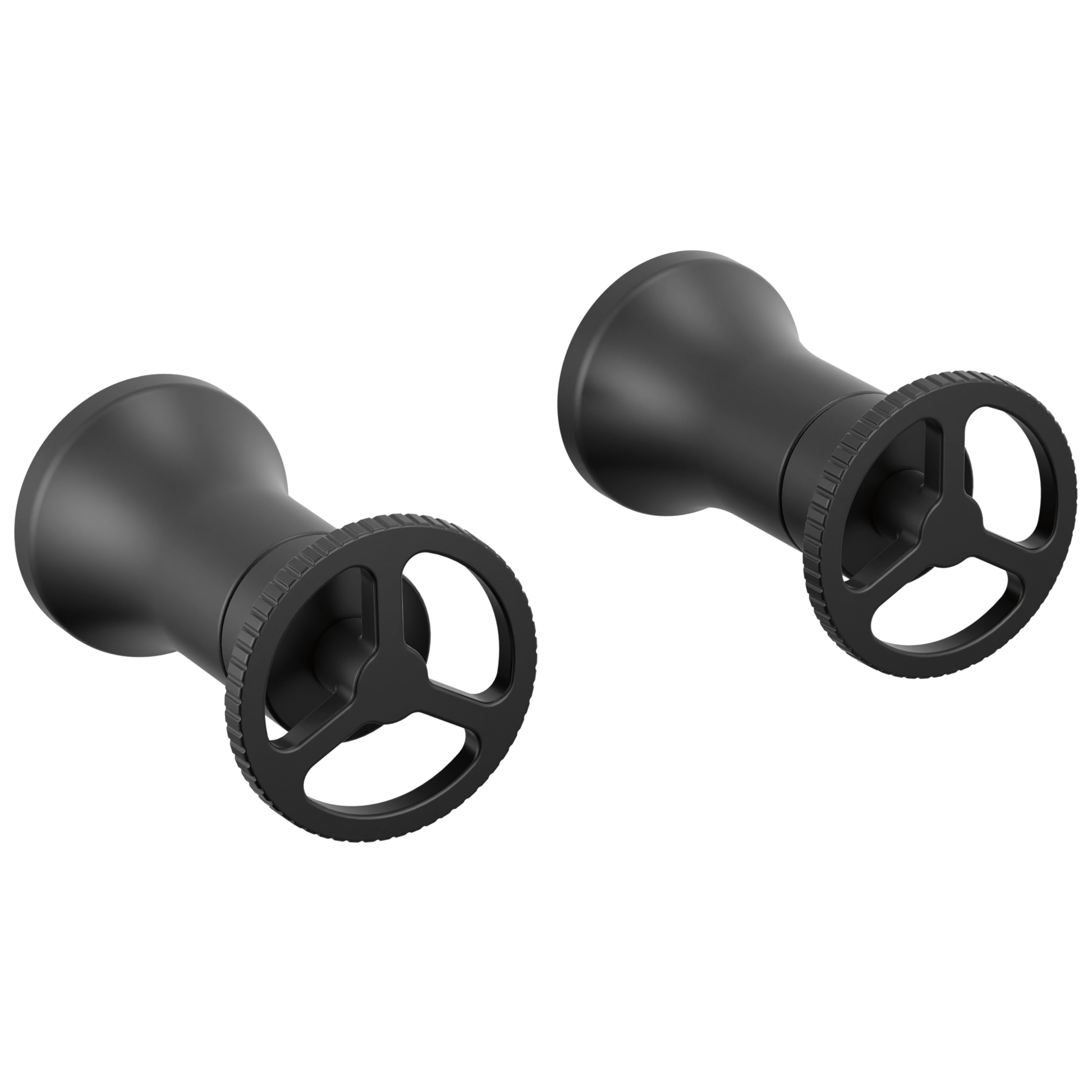 Delta Trinsic H558BL Wheel Handle - Wall Mount Lav - Matte Black