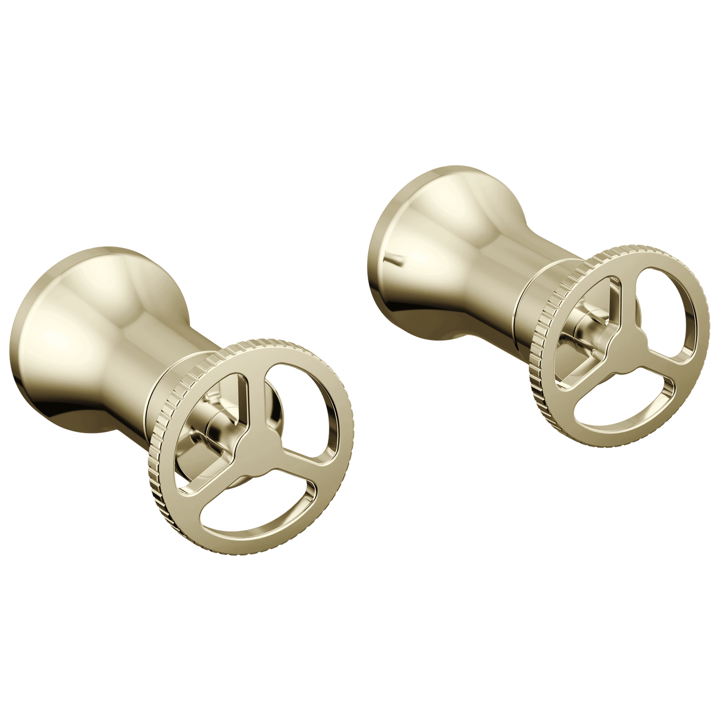 Delta Trinsic H558PN Wheel Handle - Wall Mount Lav - Polished Nickel