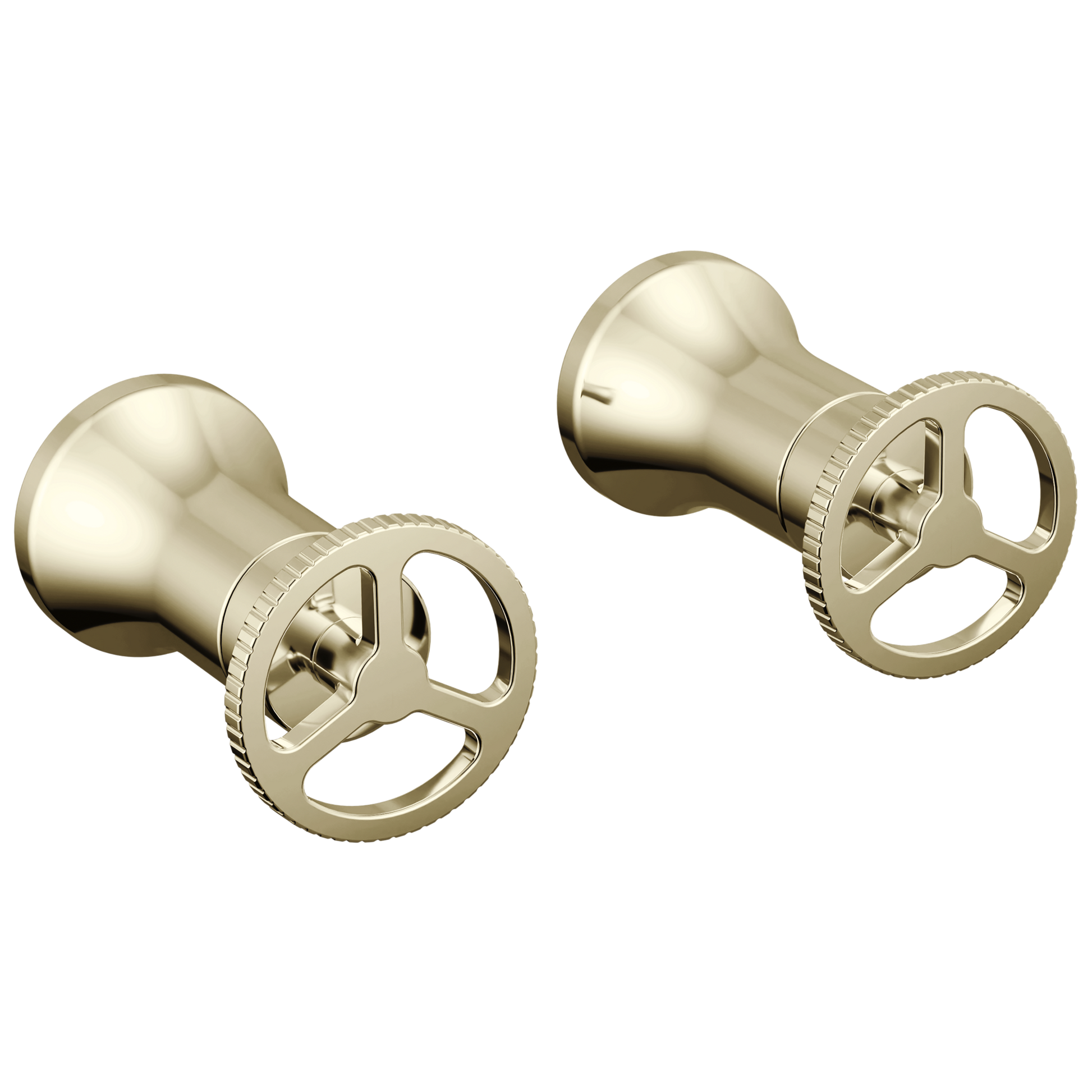 Delta Trinsic H558PN Wheel Handle - Wall Mount Lav - Polished Nickel