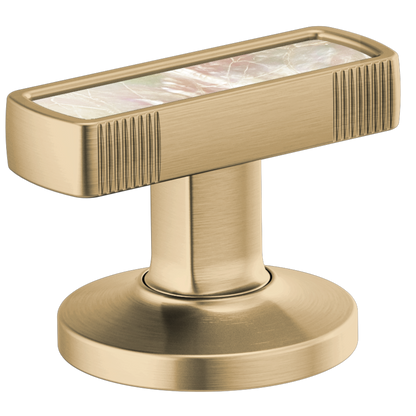 Brizo Kintsu™: Widespread Lavatory Knob Handle Kit with Mother of Pearl Inlay