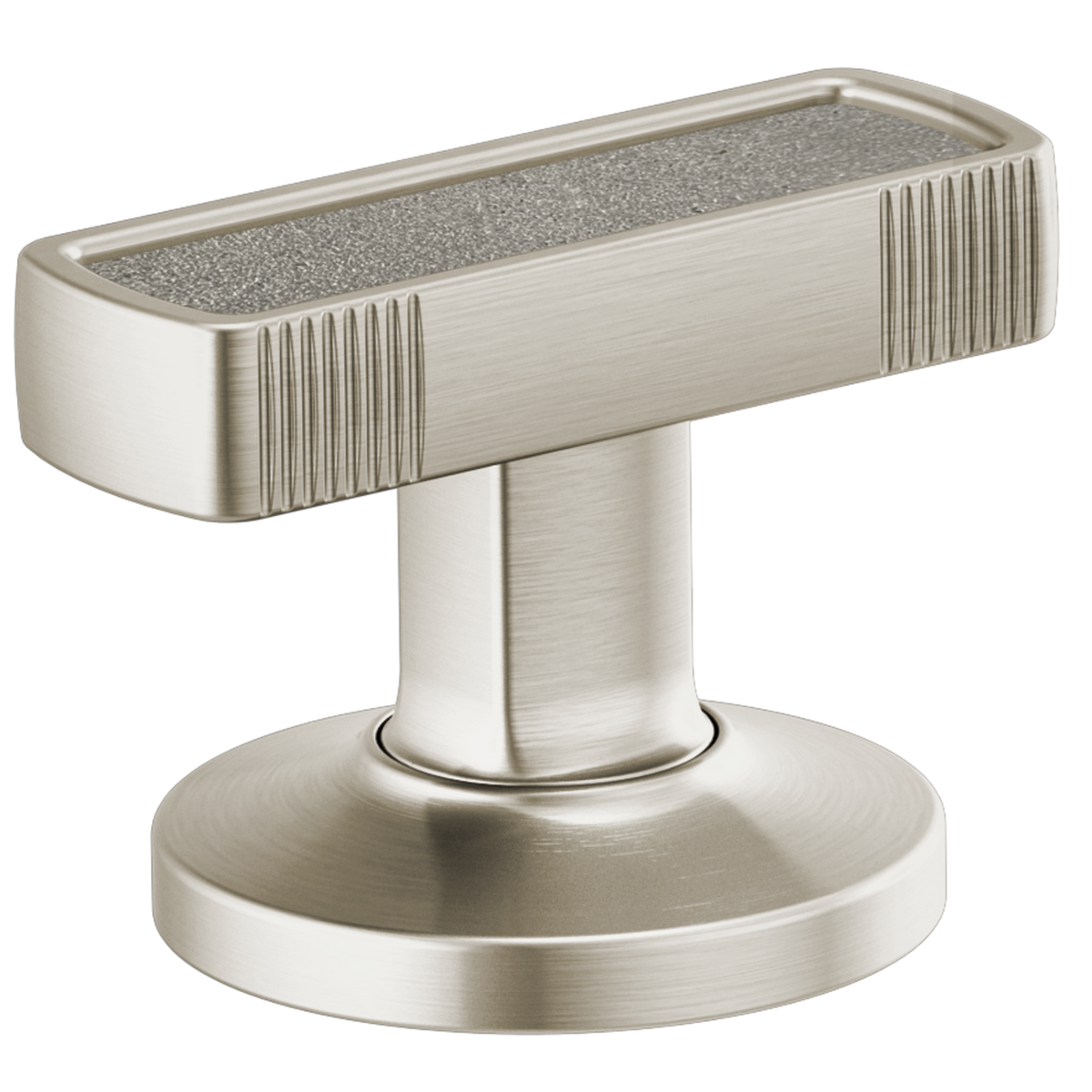 Brizo Kintsu HI5306 Widespread Lavatory Knob with Concrete Inlay Handle Kit