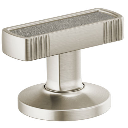 Brizo Kintsu HI5306 Widespread Lavatory Knob with Concrete Inlay Handle Kit