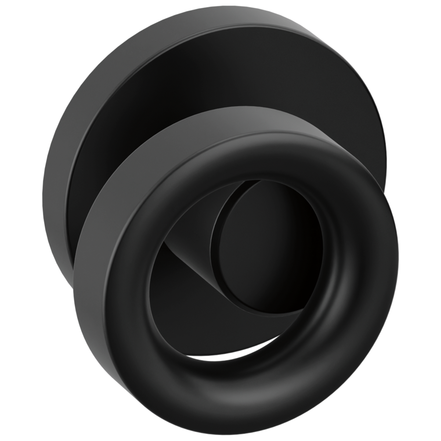 Brizo Roccesco HK704112 Two-Handle Wall Mount Tub Filler Knob Handle Kit - Matte Black