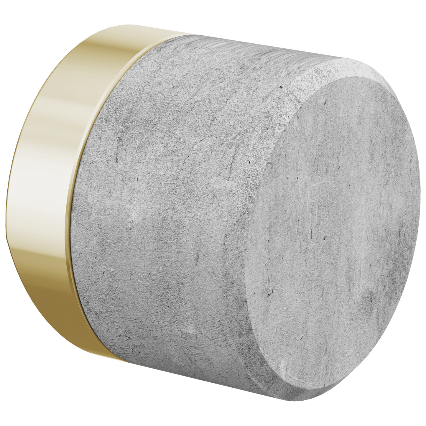 Brizo Odin HKK175 Kitchen Faucet Concrete Knob Handle Kit - Polished Nickel / Concrete