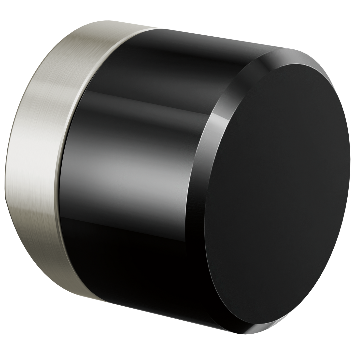 Brizo Odin HKK175 Kitchen Faucet Black Crystal Knob Handle Kit - Stainless Steel / Black Crystal