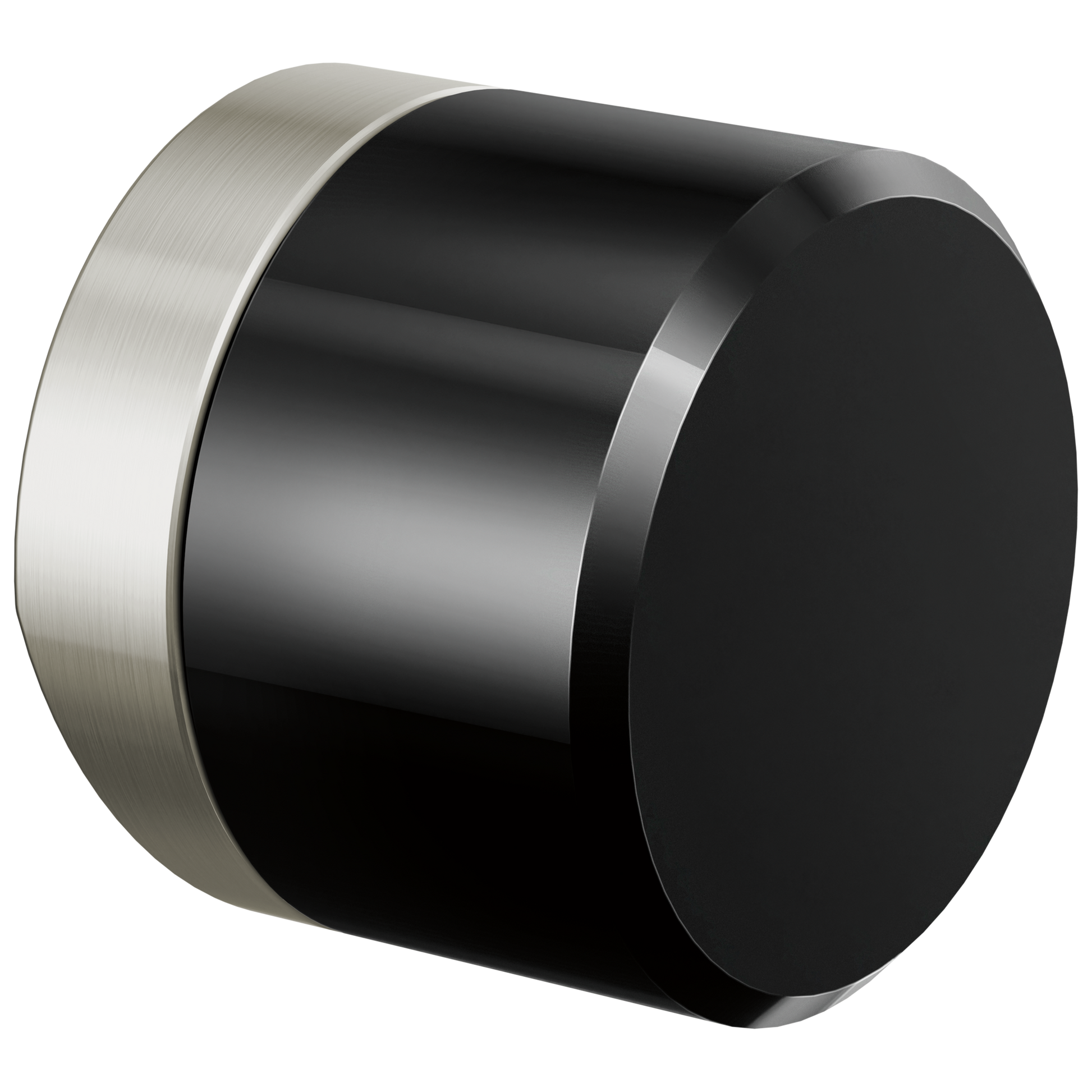 Brizo Odin HKK175 Kitchen Faucet Black Crystal Knob Handle Kit - Stainless Steel / Black Crystal