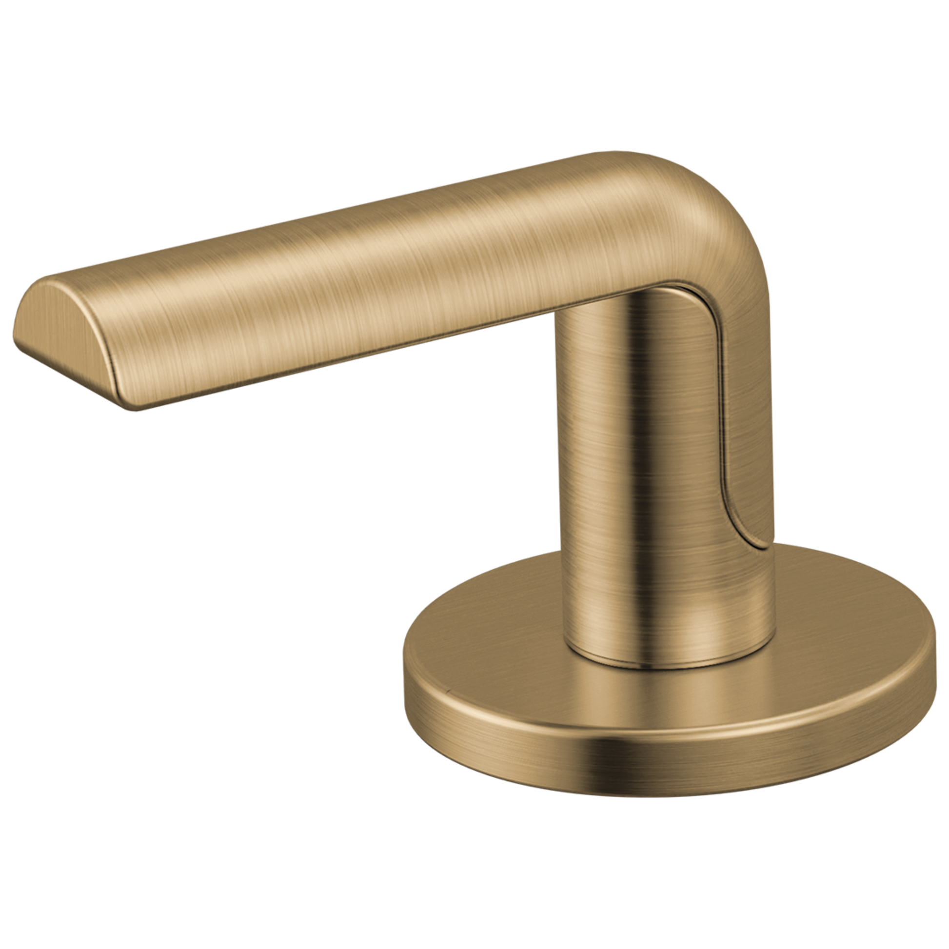 Brizo Roccesco HL53111 Widespread Lavatory Bent Lever Handle Kit - Luxe Gold