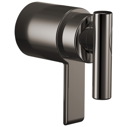 Brizo Roccesco HL60110 TempAssure Thermostatic Valve Trim Lever Handle Kit - Brilliance Black Onyx