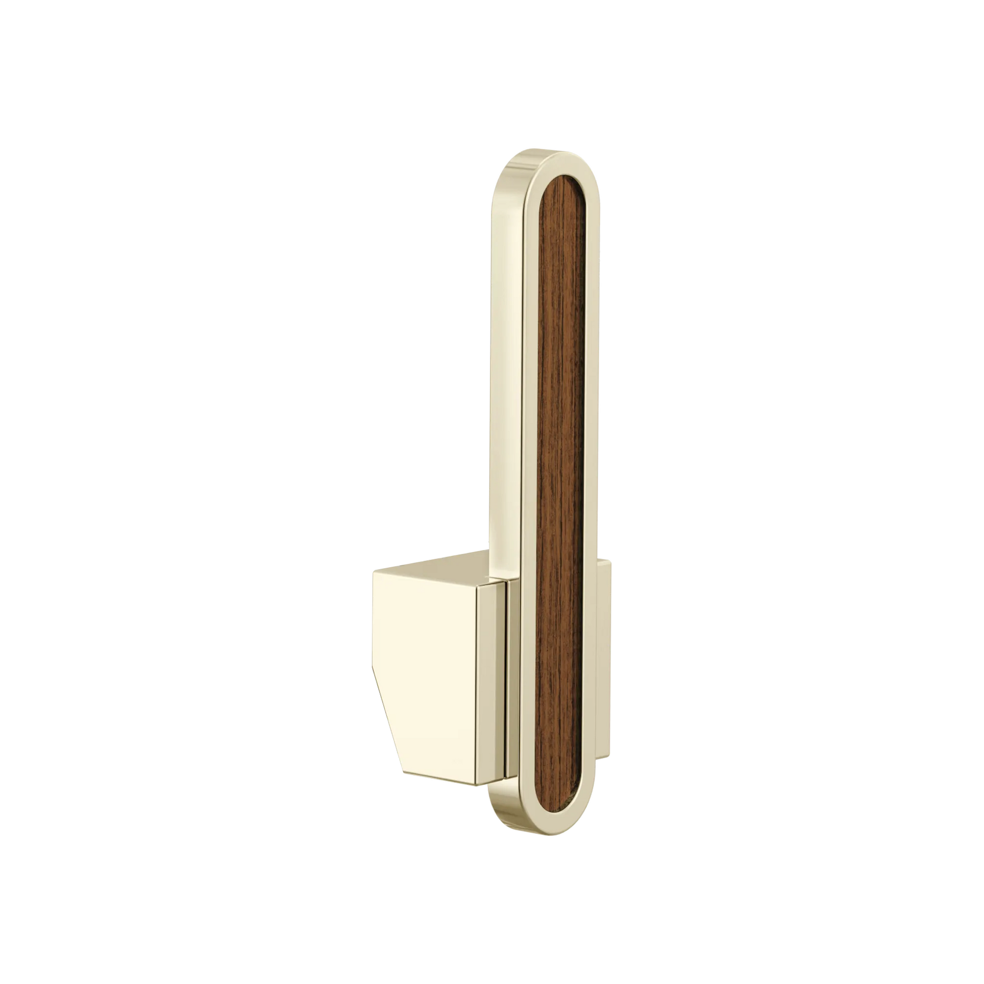 Brizo Frank Lloyd Wright HLK022 Pull-Down Kitchen Faucet Arc Lever with Wood Inlay Handle Kit​ - Polished Nickel / Wood