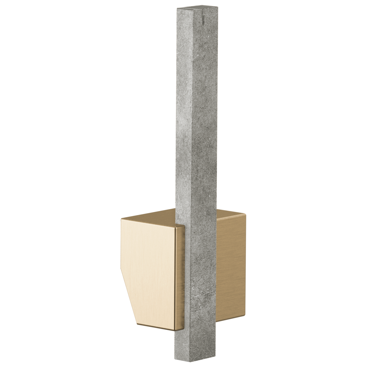 Brizo Frank Lloyd Wright HLK023 Pull-Down Kitchen Faucet Offset Concrete Lever Handle Kit​ - Luxe Gold / Concrete