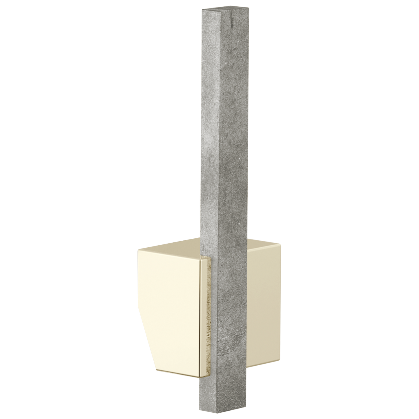 Brizo Frank Lloyd Wright HLK023 Pull-Down Kitchen Faucet Offset Concrete Lever Handle Kit​ - Polished Nickel / Concrete