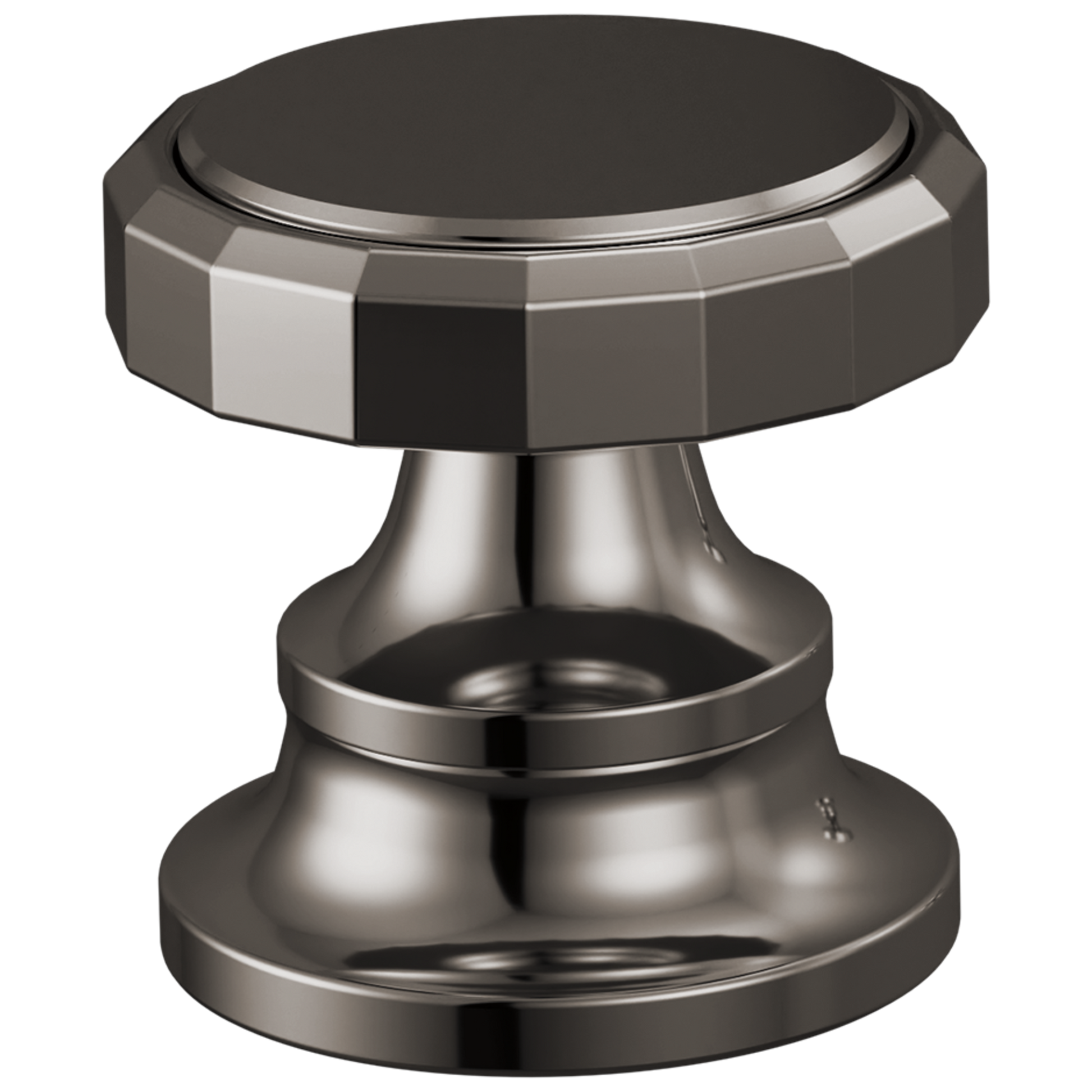Brizo Beauclere HW5365 Widespread Lavatory Wheel Handle Kit - Brilliance Black Onyx
