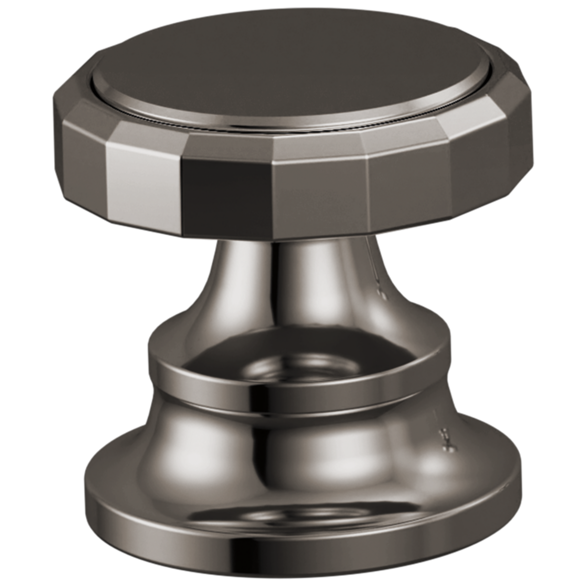 Brizo Beauclere HW665 Roman Tub Faucet Wheel Handle Kit - Brilliance Black Onyx