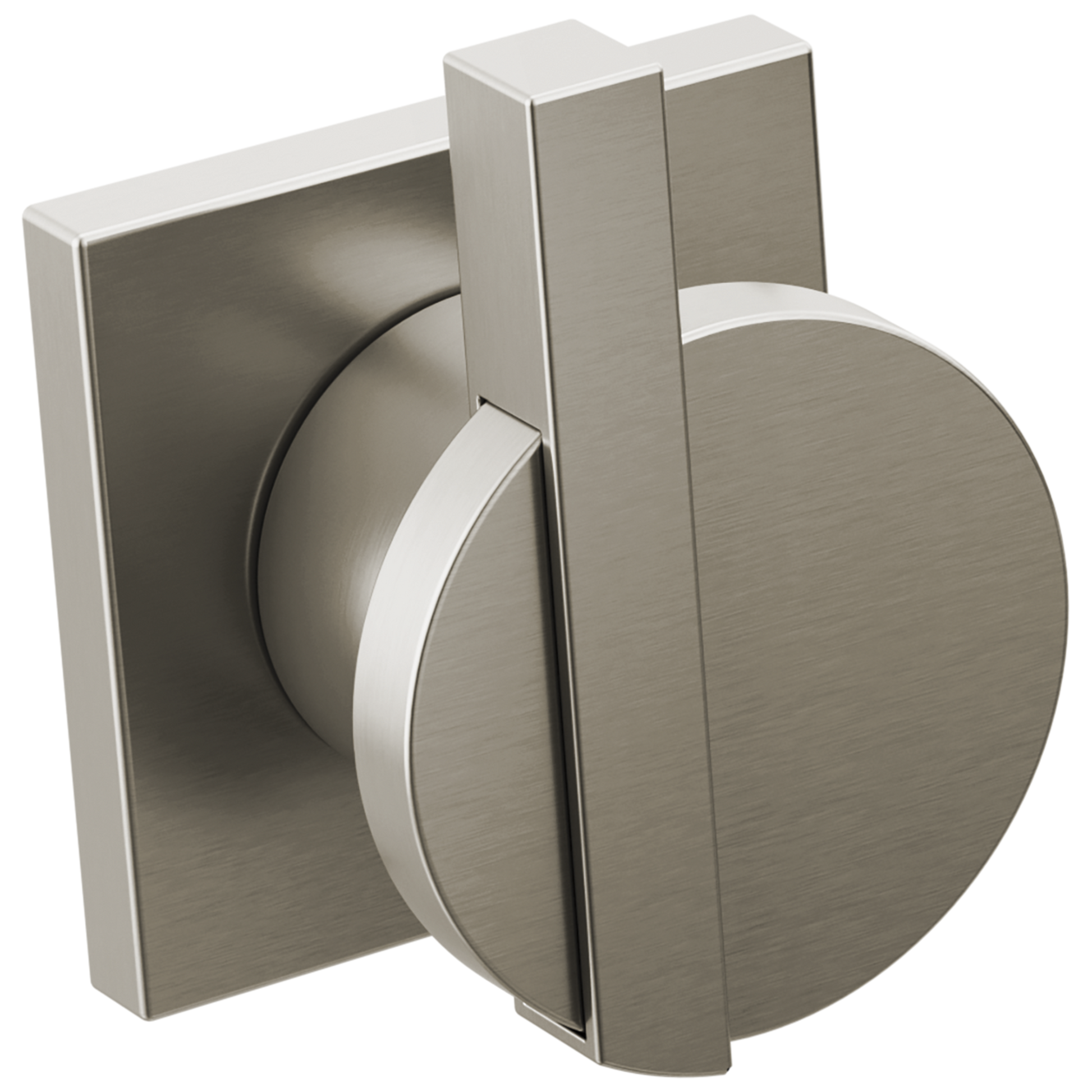 Brizo Frank Lloyd Wright HW70422 Two-Handle Wall Mount Tub Filler Lunar Handle Kit - Luxe Nickel