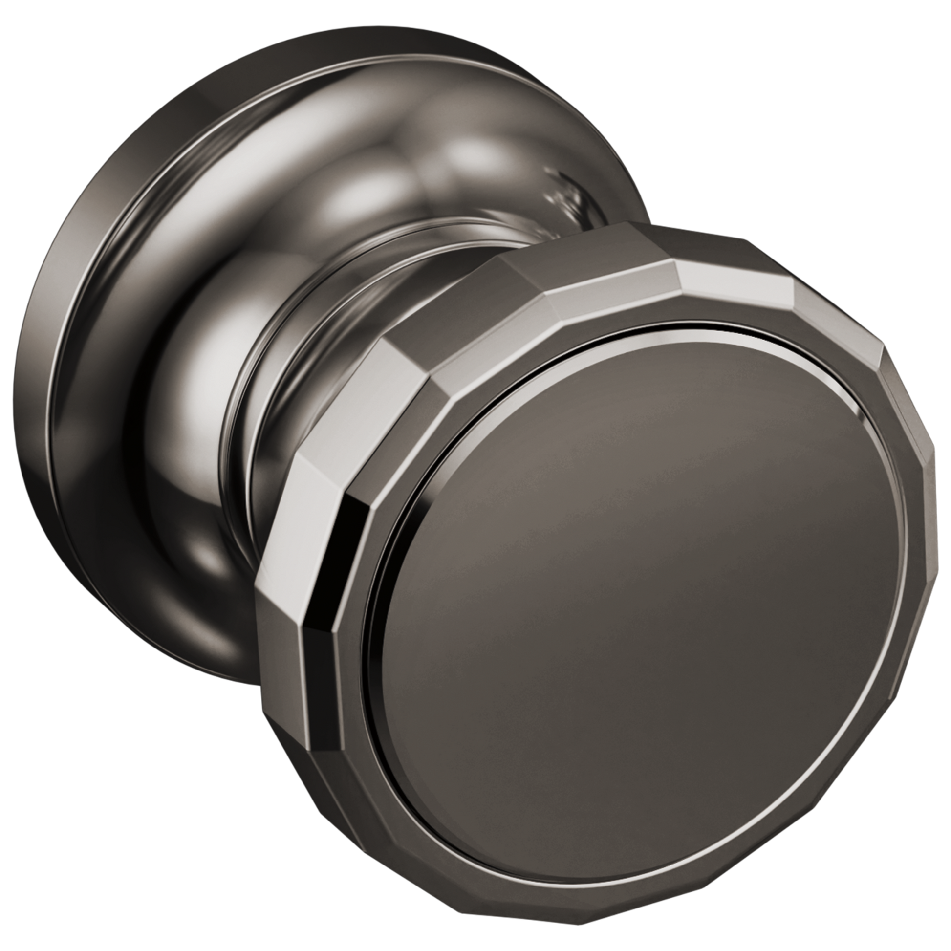 Brizo Beauclere HW70465 Two-Handle Wall Mount Tub Filler Wheel Handle Kit - Brilliance Black Onyx