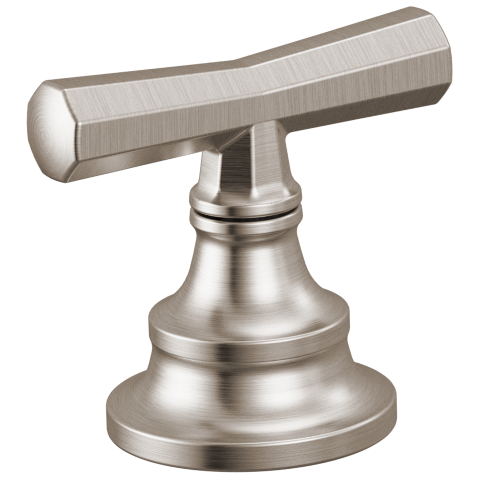 Brizo Beauclere HX665 Roman Tub Faucet Cross Handle Kit - Luxe Nickel