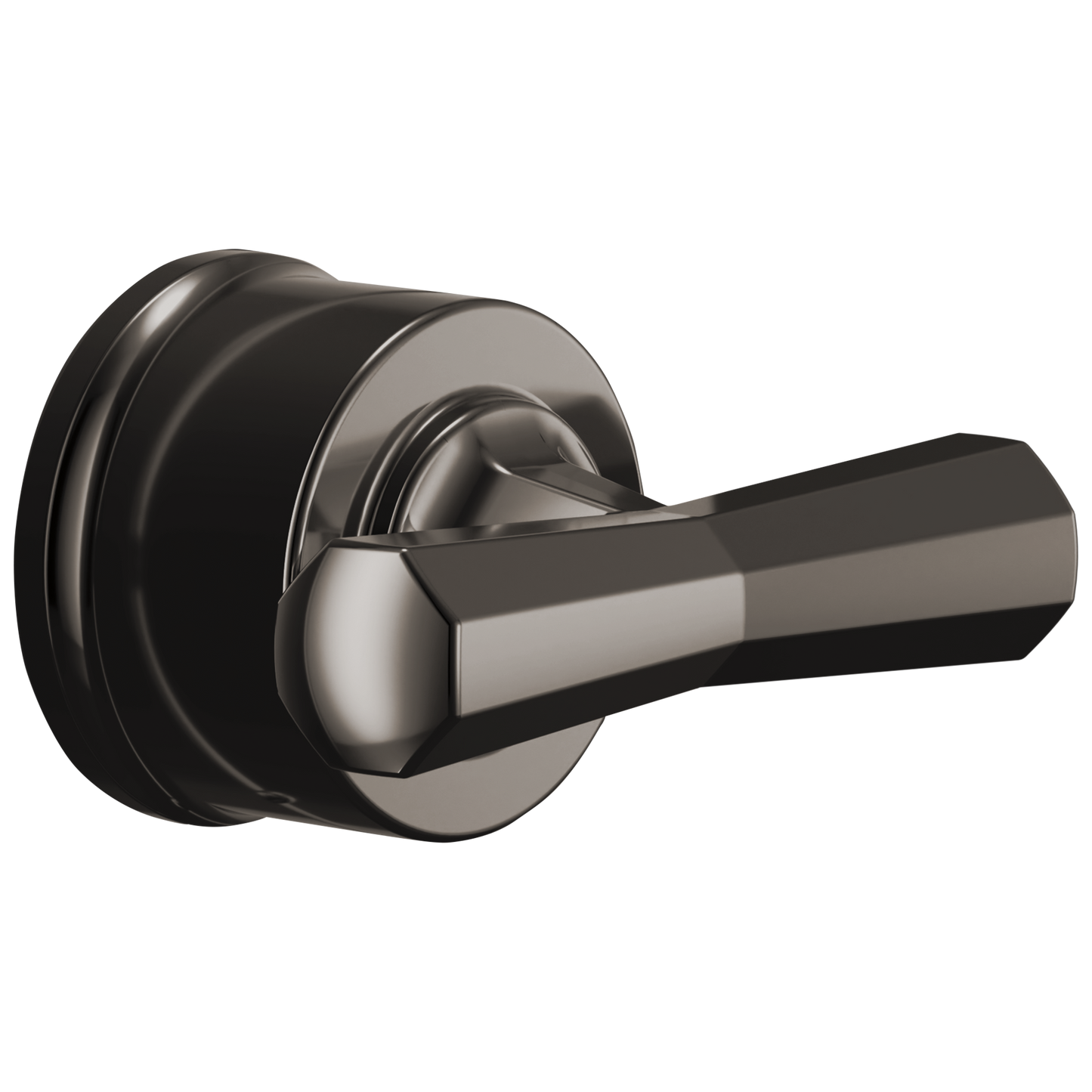Brizo Beauclere HX6665 Sensori Thermostatic Valve Trim Cross Handle Kit - Brilliance Black Onyx