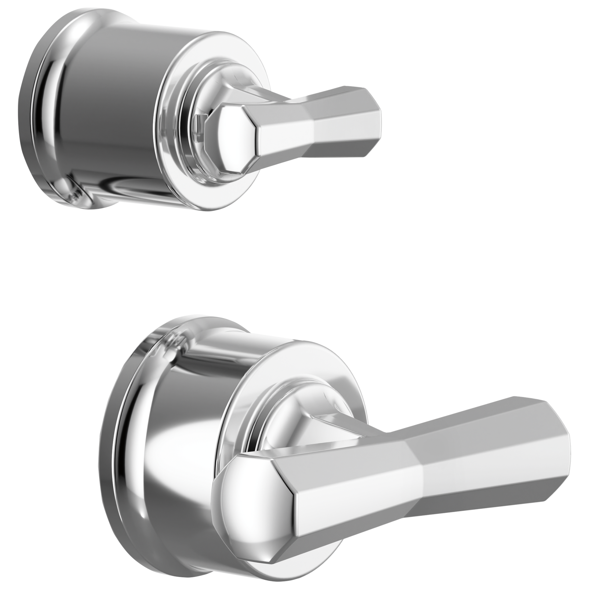Brizo Beauclere HX75P65 Pressure Balance Valve with Integrated Diverter Trim Cross Handle Kit - Chrome