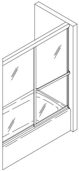 Sterling 4700N-4 PROLINE® Frameless Custom Bypass