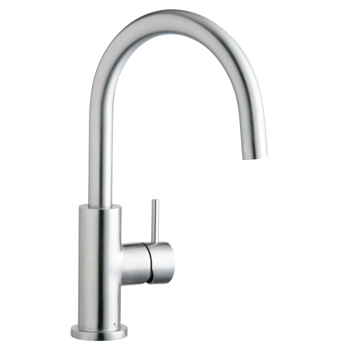 Elkay Allure Single Hole Kitchen Faucet with Lever Handle Satin Stainless Steel