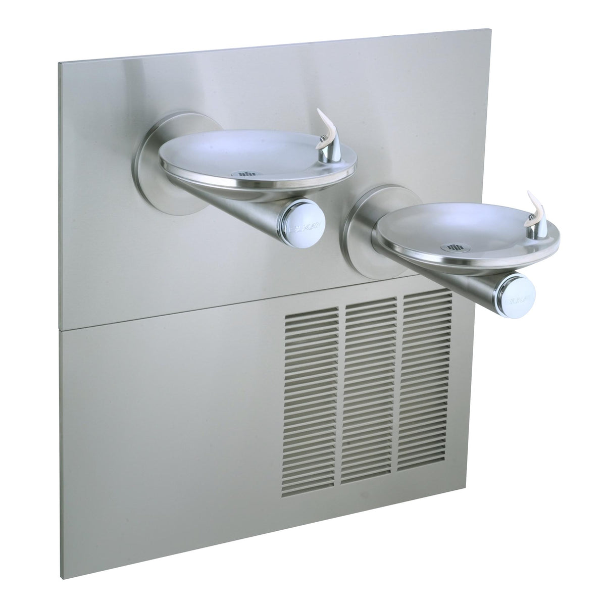 Elkay SwirlFlo Bi-level ADA Fountain with Mounting Frame Filtered Refrigerated Stainless