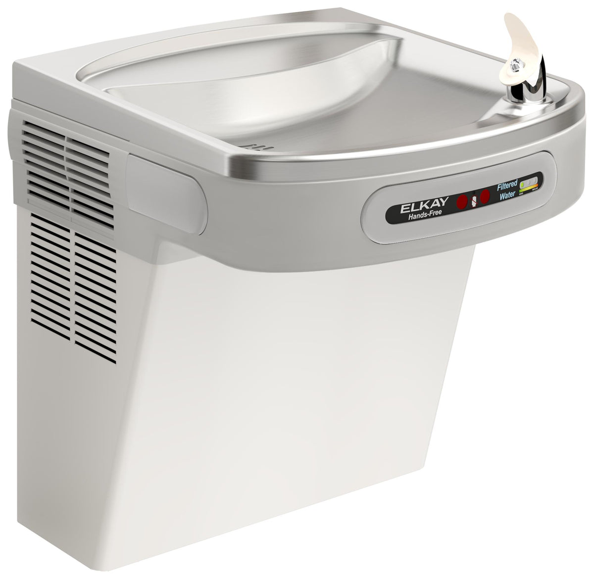 Elkay Wall Mount Hands-free Activation ADA Cooler Filtered Refrigerated Stainless