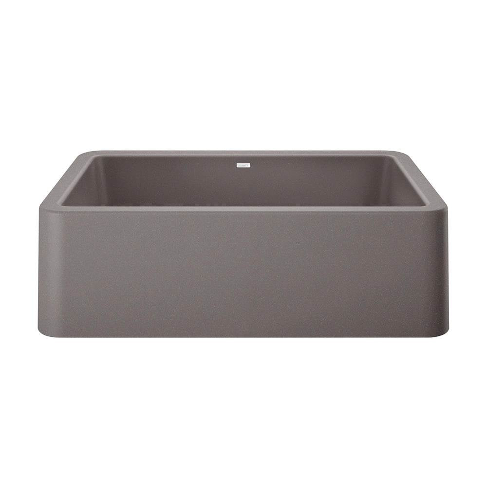 Shaws MS3918 39" Shaker Double Bowl Apron Front Fireclay Kitchen Sink