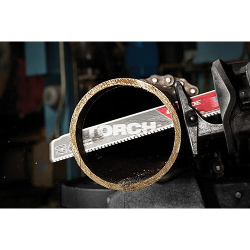 Milwaukee 48-00-5303 12" | 8-TPI The TORCH with Carbide Teeth SAWZALL Blades (Pack of 3)