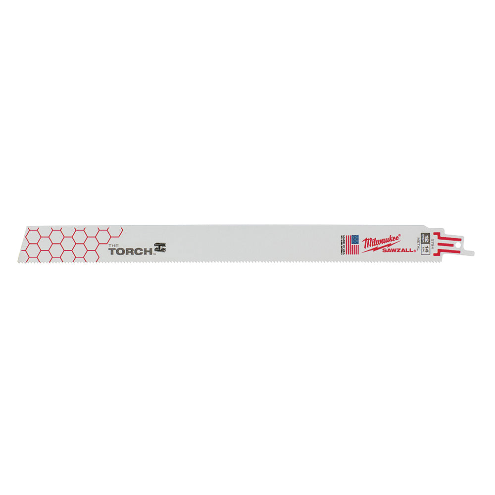 Milwaukee 48-00-5794 12" | 14-TPI The Torch SAWZALL Blades (Pack of 5)