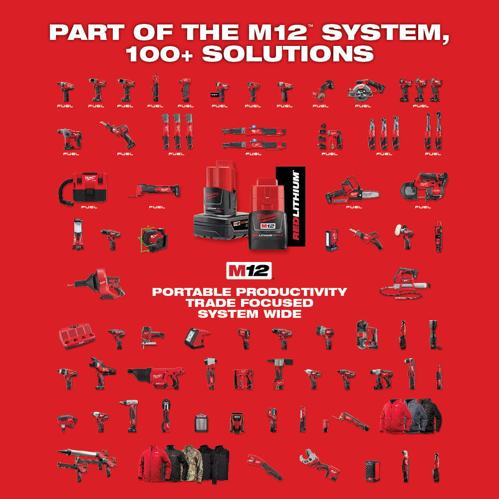 Milwaukee 48-11-2430 M12 | REDLITHIUM 3.0 Compact Battery Pack