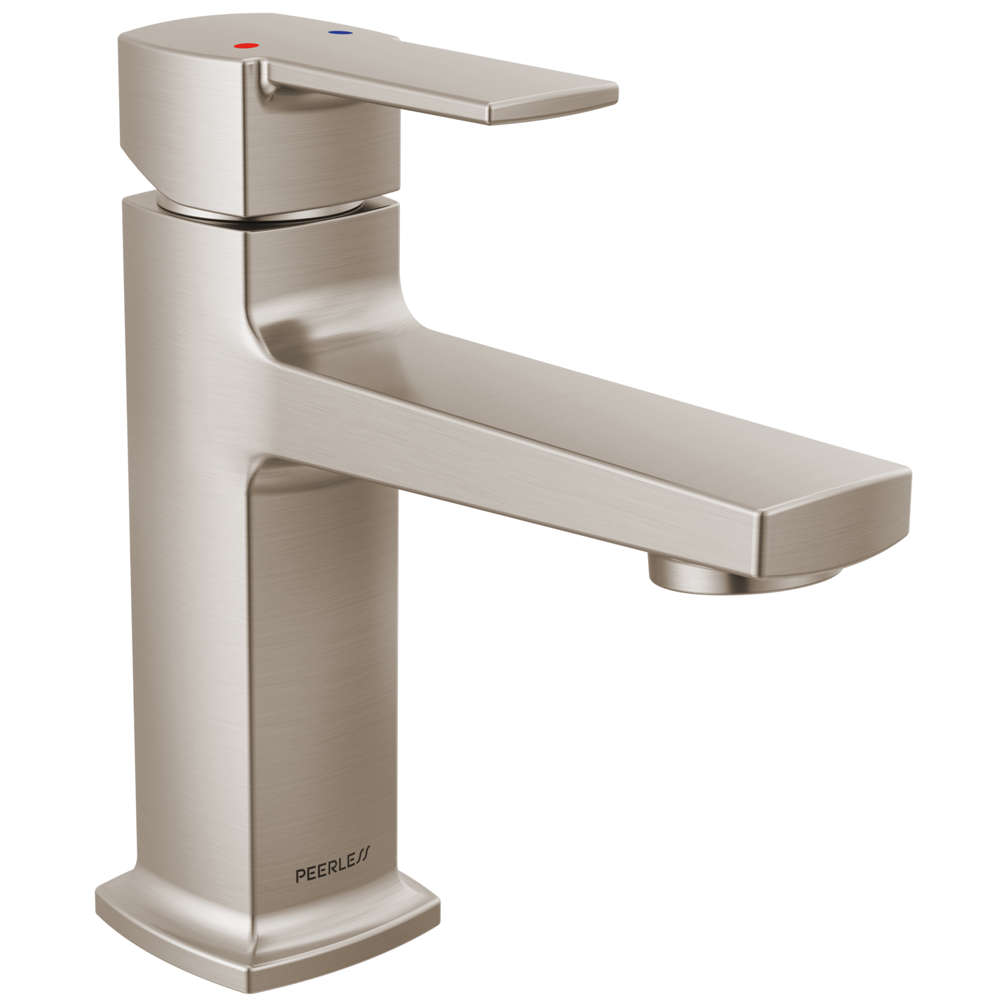 Peerless Ezra P1571LF Single Top Handle Lavatory Faucet - Brushed Nickel
