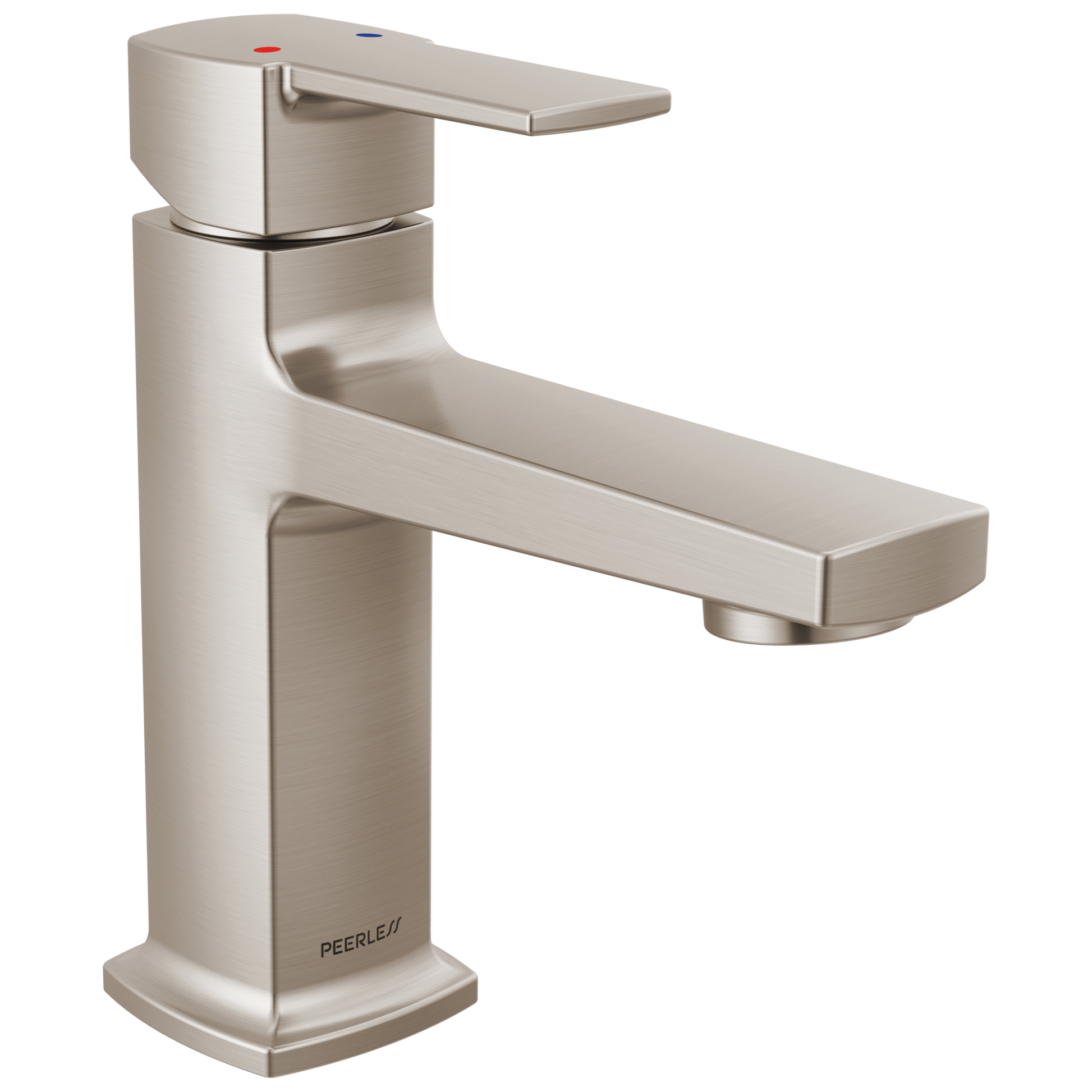 Peerless Ezra P1571LF Single Top Handle Lavatory Faucet - Brushed Nickel