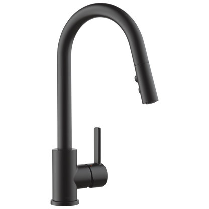 Peerless Precept P7946LF Single-Handle Pull-Down Kitchen Faucet - Matte Black