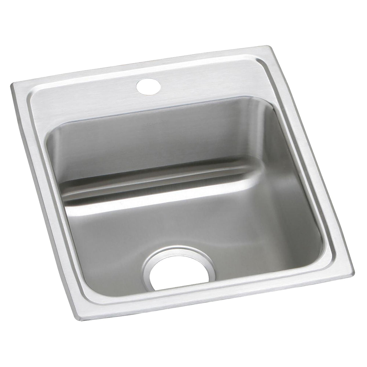 Elkay Celebrity Stainless Steel 17" x 20" x 7-1/8" 1-Hole Single Bowl Drop-in Sink