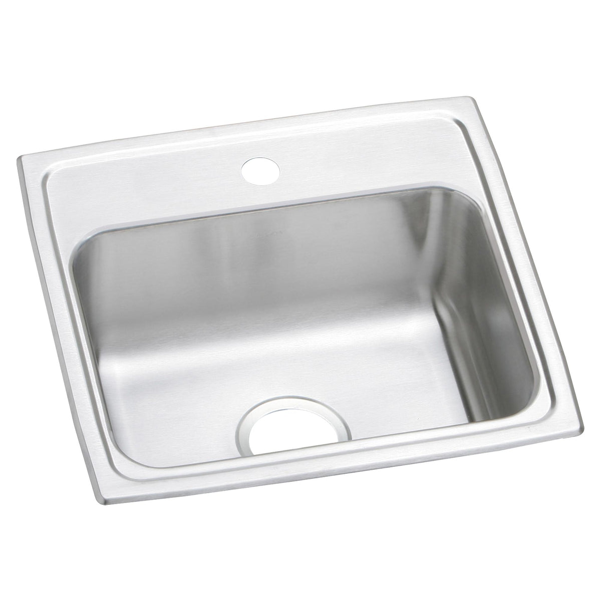 Elkay Celebrity Stainless Steel 19" x 18" x 7-1/8" 1-Hole Single Bowl Drop-in Sink