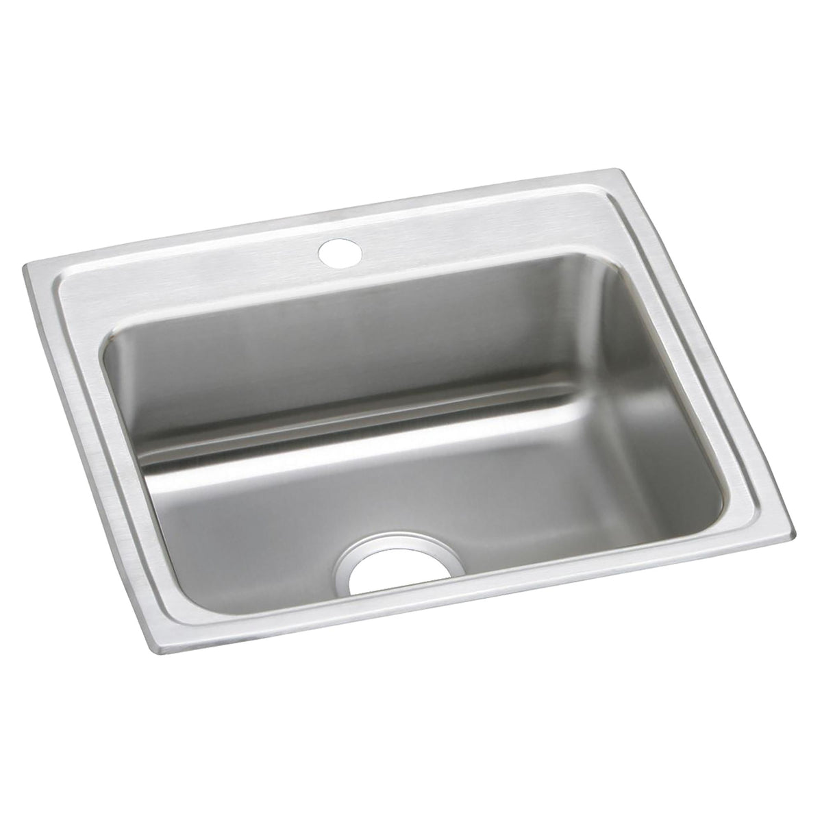 Elkay Celebrity Stainless Steel 25" x 22" x 7-1/2" 1-Hole Single Bowl Drop-in Sink