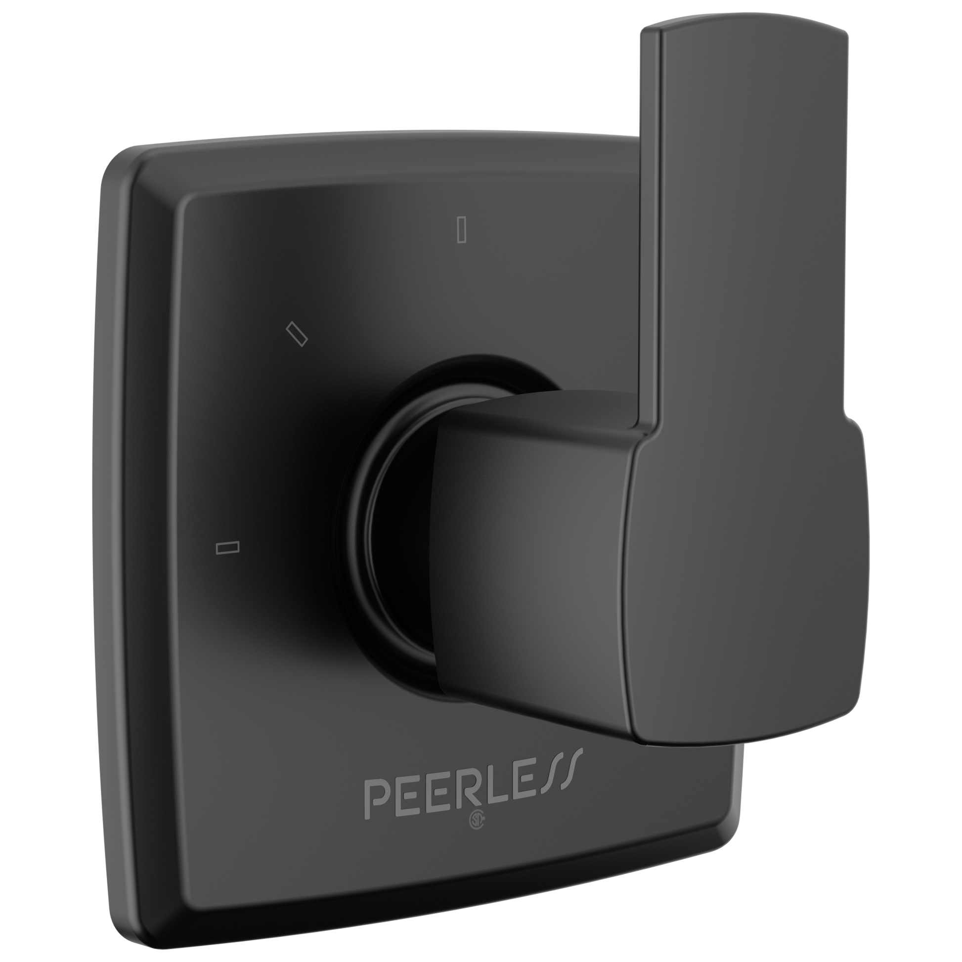 Peerless Ezra PTT14371 In-Wall Diverter Trim - Matte Black