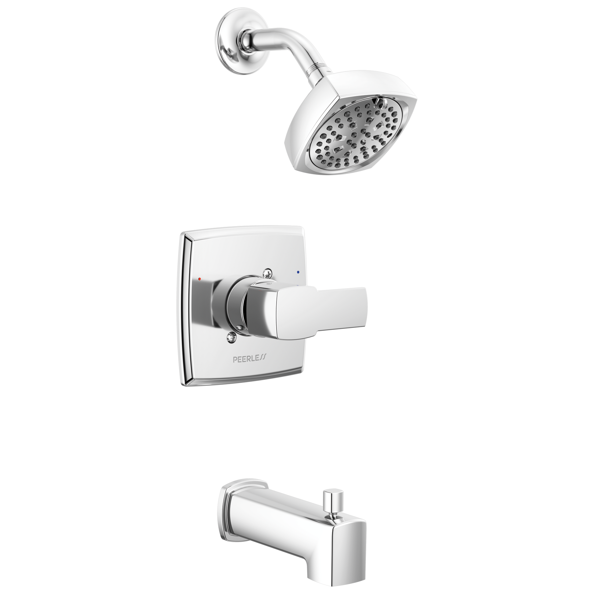 Peerless Ezra PTT14471 Tub and Shower Trim Kit - Chrome