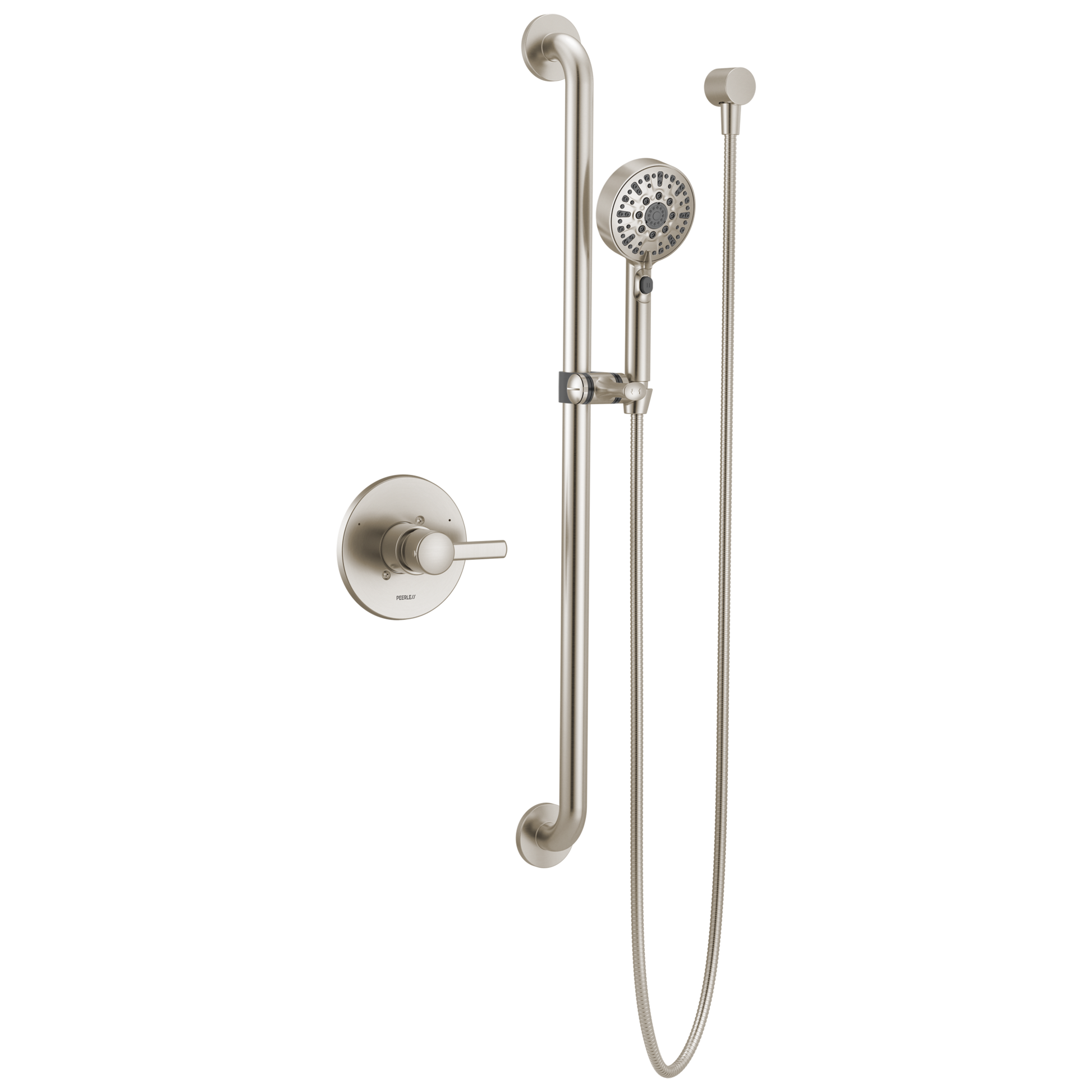 Peerless Precept PTT24347 ADA Valve Only with Hand Shower - Brushed Nickel