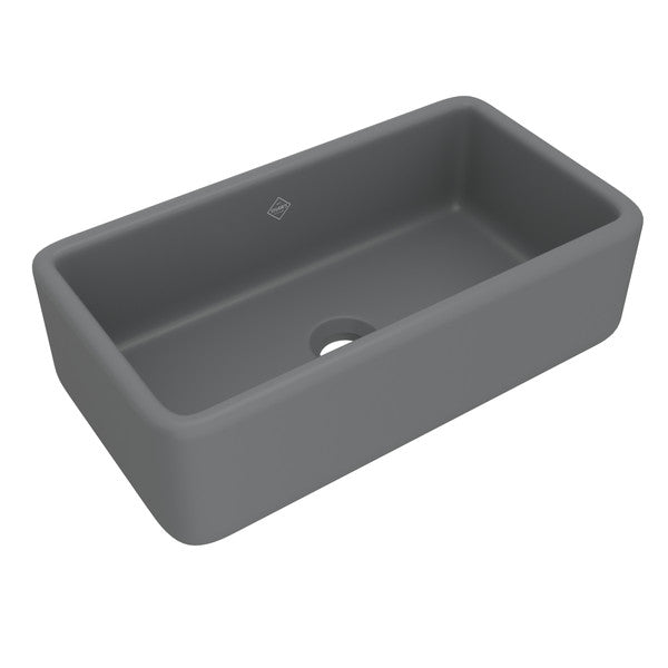 Shaws RC3618 36" Lancaster Single Bowl Farmhouse Apron Front Fireclay Kitchen Sink