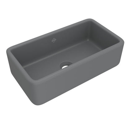 Shaws RC3618 36" Lancaster Single Bowl Farmhouse Apron Front Fireclay Kitchen Sink