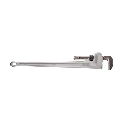 RIDGID 47057 Pipe Wrench, 12 in OAL, 2 in Jaw, Serrated Jaw, I-Beam Handle, Steel Jaw