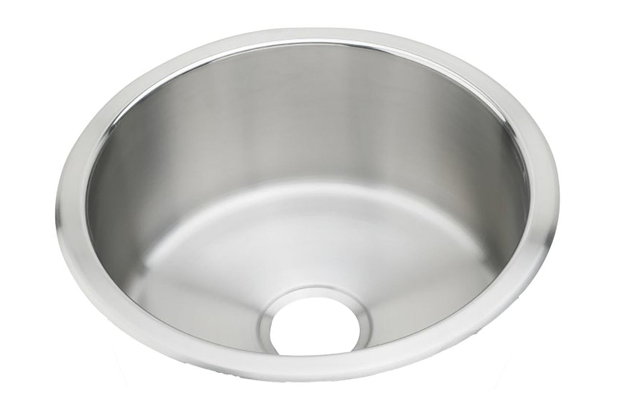 Elkay Asana Stainless Steel 14-3/8" x 14-3/8" x 6" Single Bowl Drop-in Bar Sink