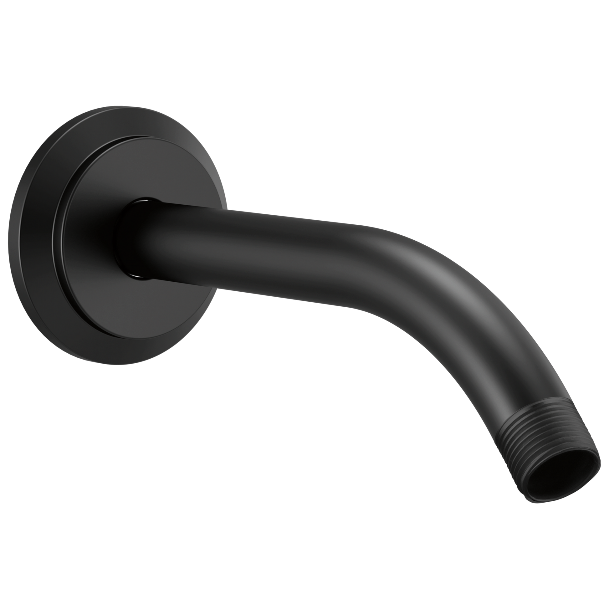 Brizo Atavis RP100762BL Shower Arm and Flange - Matte Black